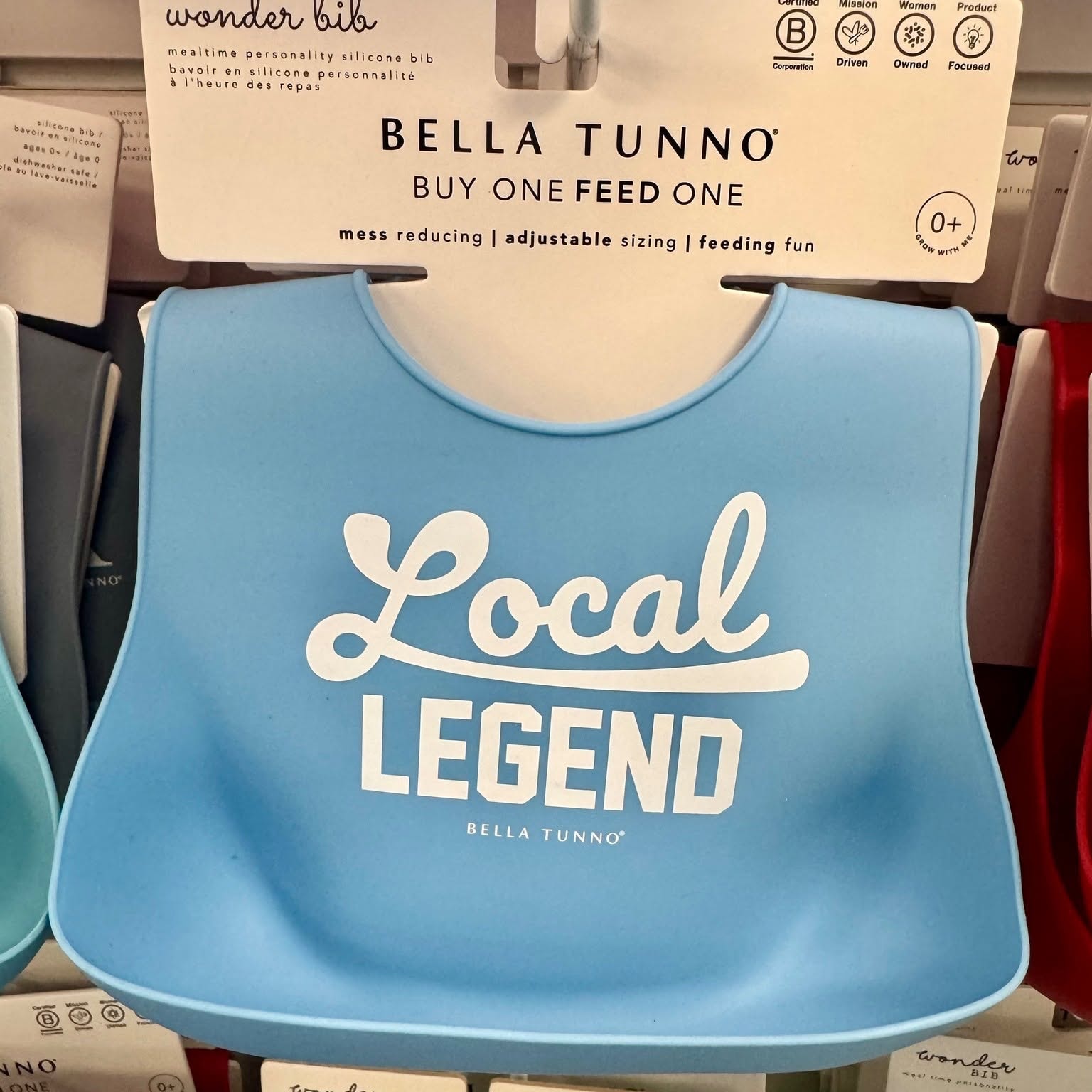 Bella Tunno Local Legend silicone wonder bib